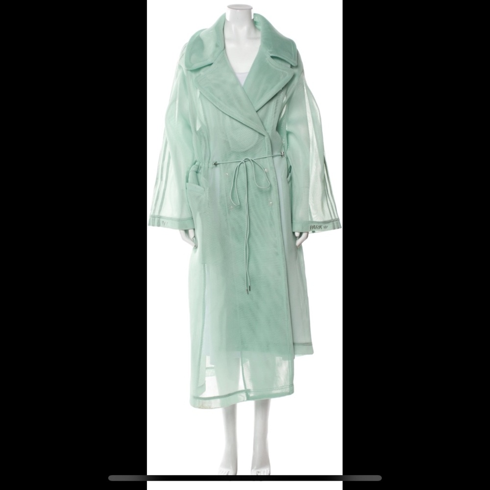 Ivy park adidas teal trench